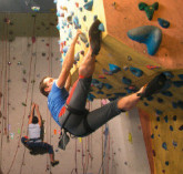 Kletterhalle für Anfänger